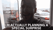 Im Actually Planning A Special Surprise Corey Vidal GIF - Im Actually Planning A Special Surprise Corey Vidal Planning A Surprise GIFs