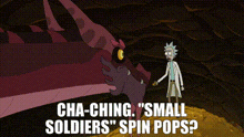 Rick And Morty Small Soliders GIF - Rick And Morty Small Soliders GIFs