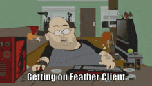 Feather Client Minecraft GIF