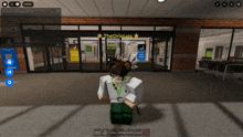 a person in a video game is standing in front of a store that says thedrixiuss