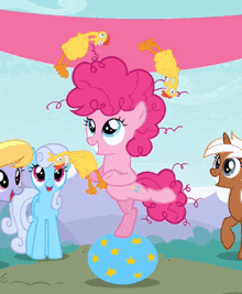 Juggling Happy GIF - Juggling Happy Pinkie Pie GIFs