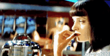 Would You Just Shut The Fuck Up For A Minute Uma Therman GIF - Would You Just Shut The Fuck Up For A Minute Uma Therman Mia Wallace GIFs