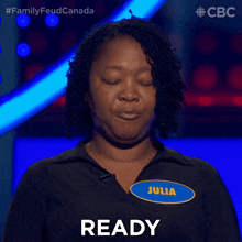 Ready Julia GIF - Ready Julia Family Feud Canada GIFs