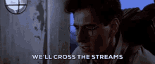 Ghostbusters Cross The Streams GIF - Ghostbusters Cross The Streams Nerd GIFs