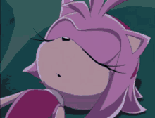 Sonic The Hedgehog Amy GIF - Sonic The Hedgehog Amy Wake Up GIFs