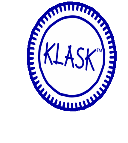 Klask Klask Disc Sticker - Klask Klask Disc Klask Game Stickers