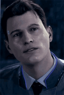 Connor Detroit Become Human GIF - Connor Detroit Become Human Stare GIFs