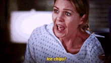 Greys Anatomy Meredith And Cristina GIF - Greys Anatomy Meredith And Cristina Ice Chips GIFs