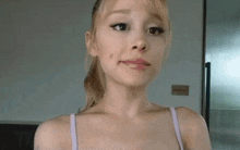 Musediet Ariana Grande GIF - Musediet Ariana Grande Eyeroll GIFs