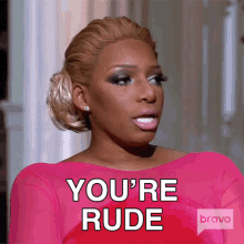 Youre Rude Real Housewives Of Atlanta GIF - Youre Rude Real Housewives Of Atlanta Youre So Impolite GIFs