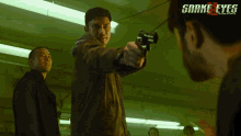 Shooting Someone Else Snake Eyes Movie GIF - Shooting Someone Else Snake Eyes Movie Aiming Gun GIFs