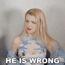 He Is Wrong Sophie GIF - He Is Wrong Sophie Tearastar GIFs