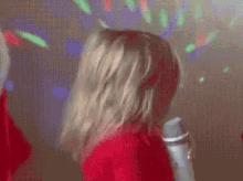 Girl Karaoke GIF - Girl Karaoke Hair Flip GIFs