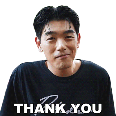 Thank You Eric Nam Sticker - Thank You Eric Nam Expressing Gratitude Stickers