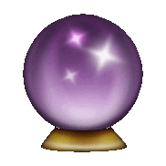 Crystal Ball Sticker - Crystal Ball Stickers