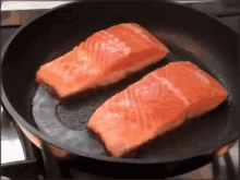 Eu Amo Peixe Salmão GIF - Salmon Fish Cooking GIFs