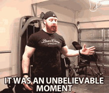 It Was An Unbelievable Moment Stephen Farrelly GIF - It Was An Unbelievable Moment Stephen Farrelly Celtic Warrior Workouts GIFs