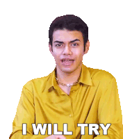 I Will Try Deep Sticker - I Will Try Deep Buzzfeed India Stickers