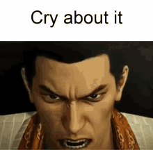 Kiryu Crying GIF - Kiryu Crying Cry About It GIFs