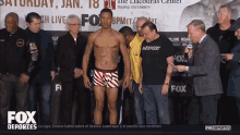 flexing jeison rosario pbc fights press day weigh in