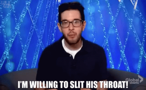 He cleared his throat