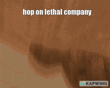 Lethal Company Hop On Lethal Company GIF - Lethal Company Hop On Lethal Company Hop On GIFs