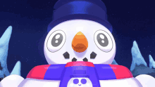 snowman excited
