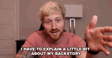 I Have To Explain A Little Bit About My Backstory My Story GIF - I Have To Explain A Little Bit About My Backstory My Story Mylife GIFs