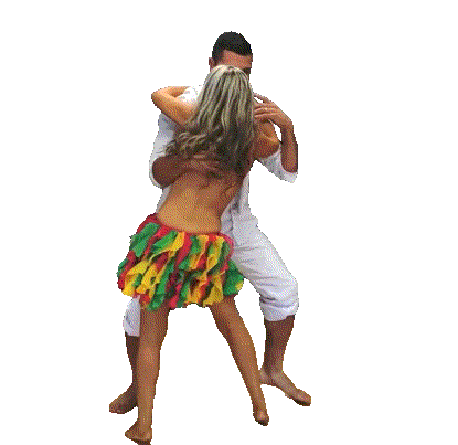 Dance Couple Sticker - Dance Couple Lambada Stickers