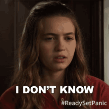 I Dont Know Heather Nill GIF - I Dont Know Heather Nill Panic GIFs