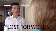 Lost For Words Brad Barrett GIF - Lost For Words Brad Barrett Cant Say Anything GIFs