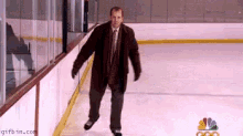 Ice Skating - The Office GIF