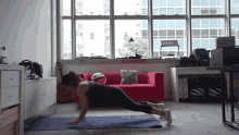 Up And Down Planks Home Workouts GIF