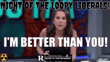 Loopy Liberals Im Better Than You GIF - Loopy Liberals Im Better Than You Nods GIFs