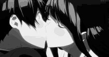 Anime Kissing GIF