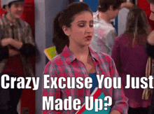 The Thundermans Allison GIF - The Thundermans Allison Crazy Excuse You Just Made Up GIFs