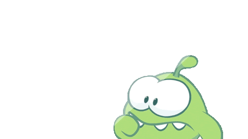 I Want That Om Nom Sticker - I Want That Om Nom Cut The Rope Stickers