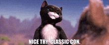Puss In Boots Kitty Softpaws GIF - Puss In Boots Kitty Softpaws Nice Try Classic Con GIFs