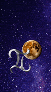 a picture of the zodiac sign gemini with the moon