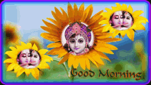 Jaish Krishna Good Morning GIF - Jaish Krishna Good Morning Sunflower GIFs