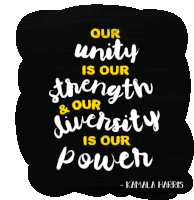 Kamala Harris Unity Sticker - Kamala Harris Unity Strength Stickers