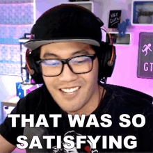 That Was So Satisfying Ryan Higa GIF - That Was So Satisfying Ryan Higa Higatv GIFs