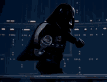 Lego Star Wars Darth Vader GIF - Lego Star Wars Darth Vader Facepalm GIFs