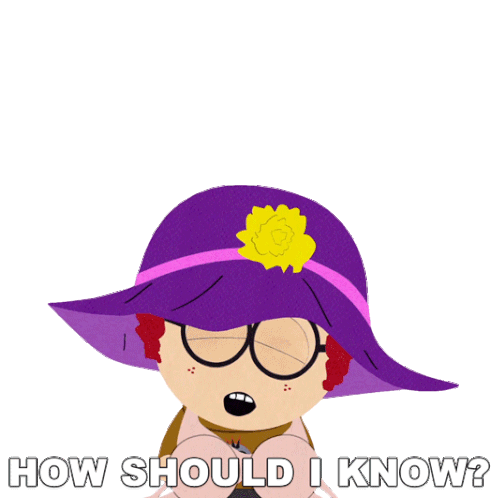 How Should I Know Dougie Oconnell Sticker - How Should I Know Dougie Oconnell South Park Stickers