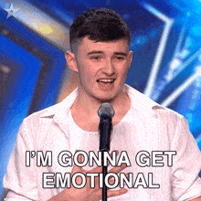 I'M Gonna Get Emotional Leightonjay Halliday GIF - I'M Gonna Get Emotional Leightonjay Halliday Britain'S Got Talent GIFs