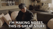Im Making Notes This Is Great Stuff GIF