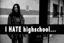 I Hate High School GIF - Ihateschool Freaksandgeeks GIFs