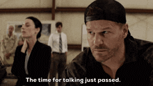 The Time For Talking Just Passed Seal Team GIF - The Time For Talking Just Passed Seal Team Time Is Up GIFs
