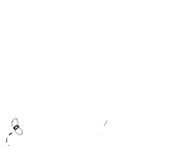 a black and white drawing of arrows and a bow