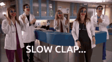 Slow Clap Clapping GIF - Slow Clap Clapping Childrens Hospital GIFs